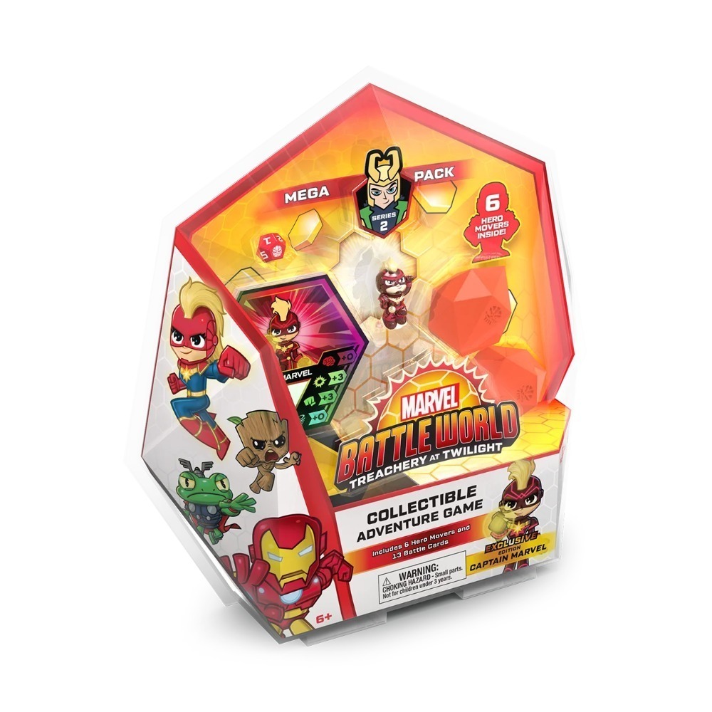 Marvel Battleworld Series 2 Treachery at Twilight Mega Pack - Captain Marvel NEW - Picture 3 of 4